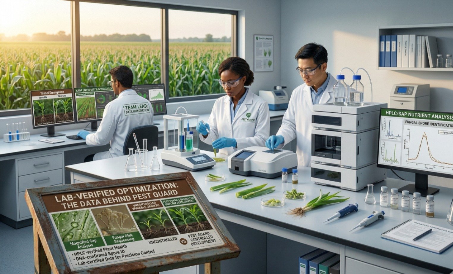 Quality lab and testing team